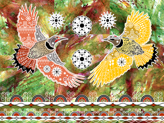 Double Flickers: East Meets West - Fine Art Print