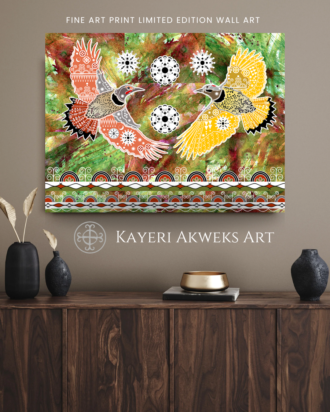 Double Flickers: East Meets West - Fine Art Print