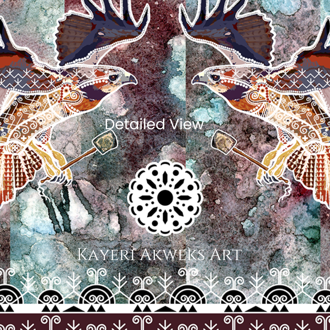 Double Hawks at the Sing - Fine Art Print