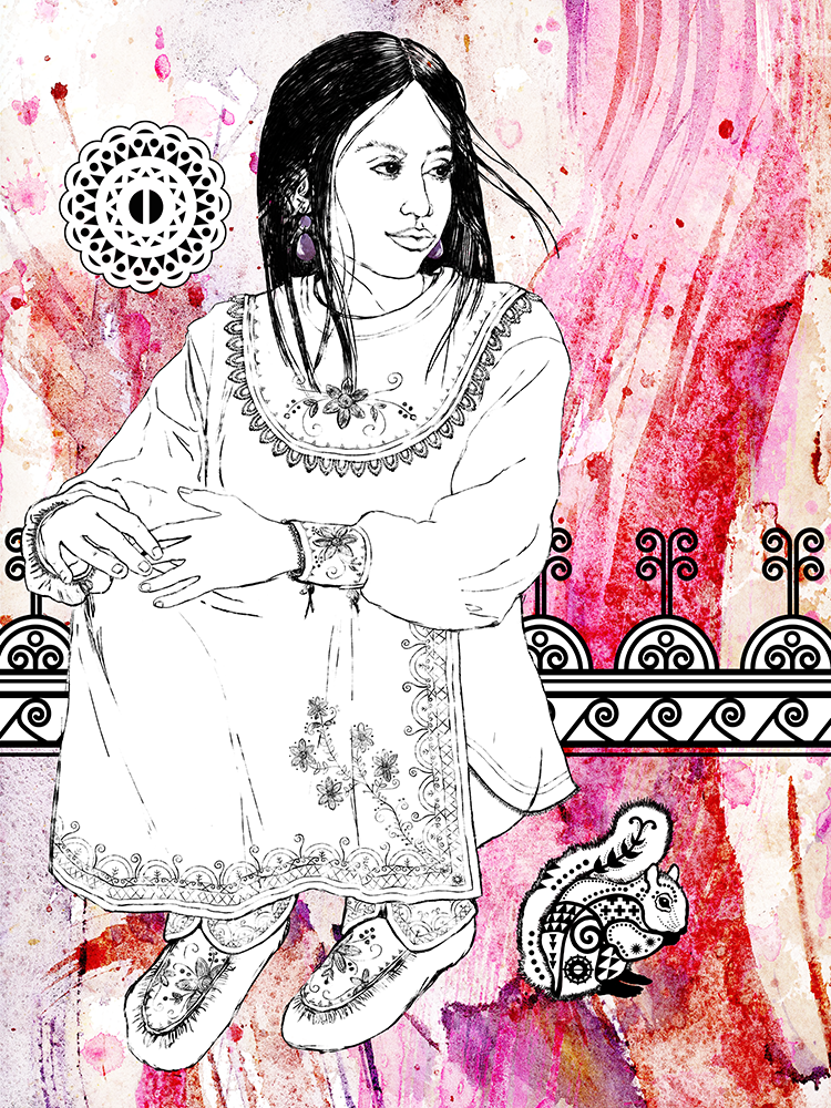 Waiting Portrait - Fine Art Print