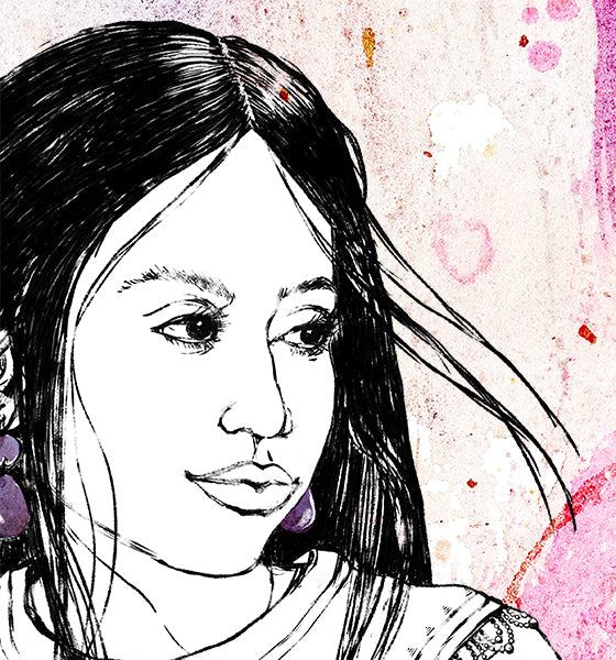 Waiting Portrait - Fine Art Print