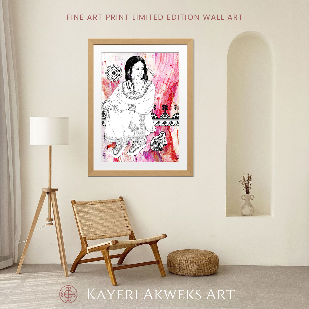 Waiting Portrait - Fine Art Print