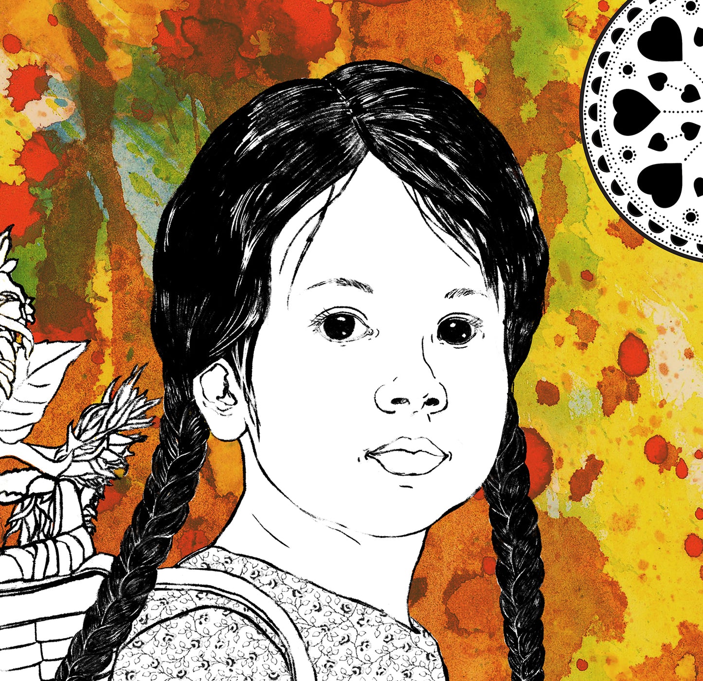When She Was Four Portrait - Fine Art Print